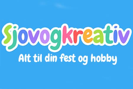 Få 10 % hos Sjov & Kreativ